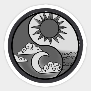 Yin Yang Sticker